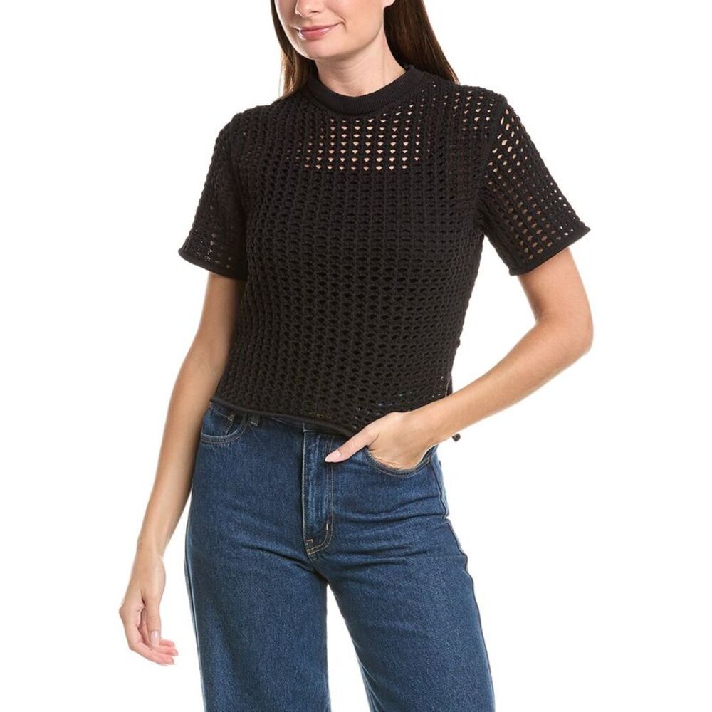 Proenza Schouler Womens Kimia Sweater, Black